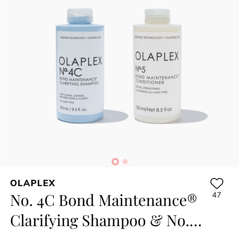 Olaplex No.4 Bond Maintenance Shampoo and Conditioner